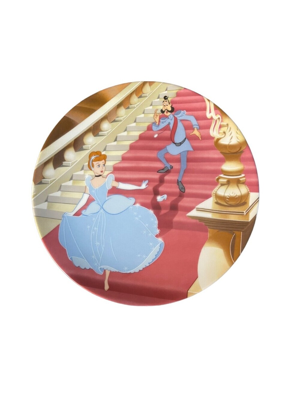 Vintage Cinderella Collector Plate Disney “AT THE STROKE OF MIDNIGHT“ 1990